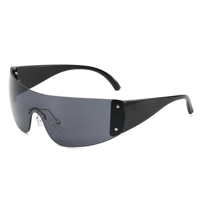 One-piece Rimless Sunglasses - Onlymaker Top Pick