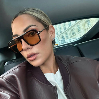Square Shape Aviator Sunglasses - Onlymaker Premium