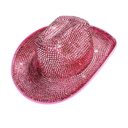 Rhinestone Cowboy Hat - Onlymaker Premium