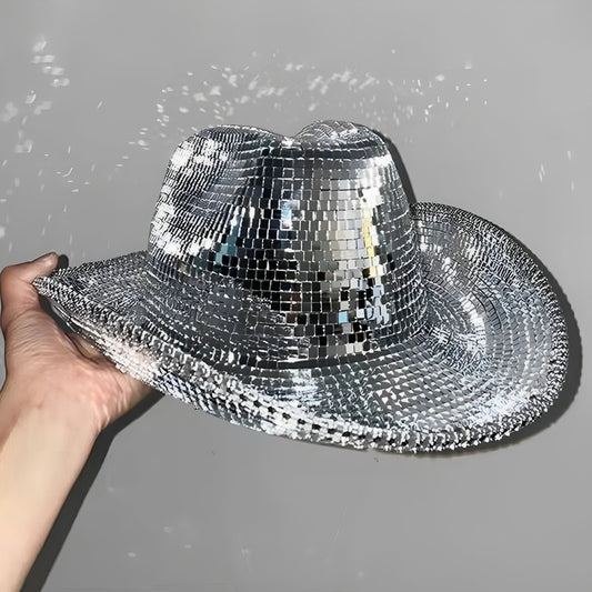 Disco Rhinestone Cowboy Hat - Onlymaker Trending