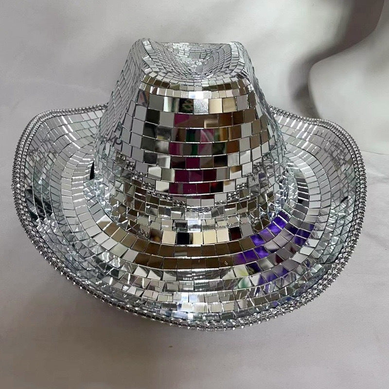 Disco Rhinestone Cowboy Hat - Onlymaker Trending
