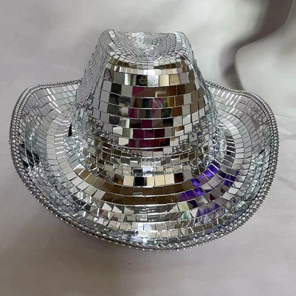 Disco Rhinestone Cowboy Hat - Onlymaker Trending