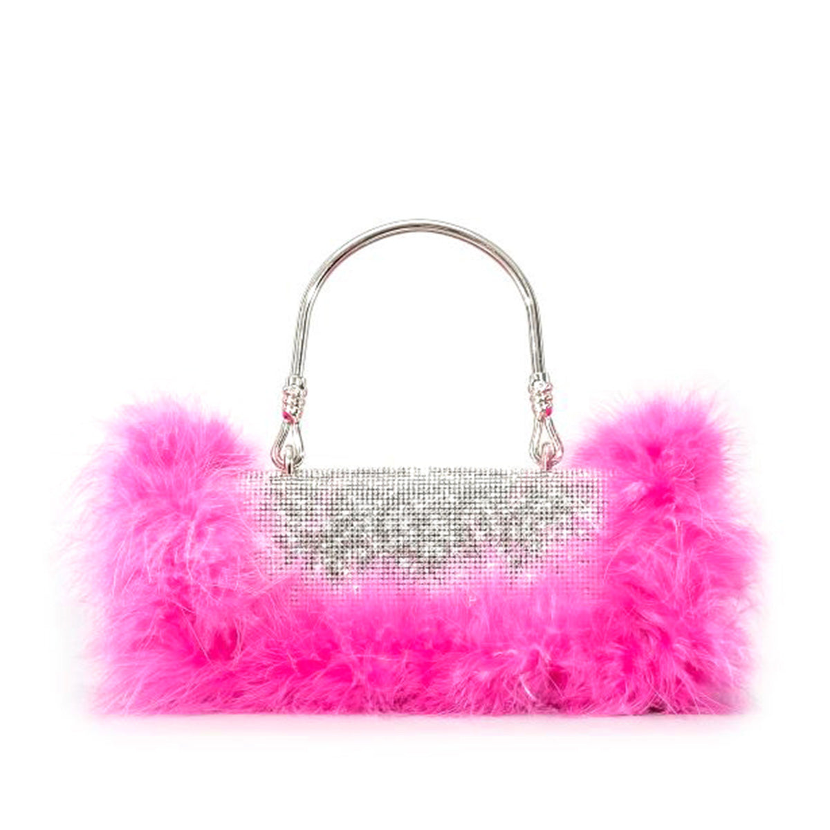 Rhinestone Feather Crossbody Handbags - Onlymaker Discount