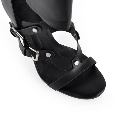 Gladiator Multi Buckles Thigh High Boots Sandals - Onlymaker Best Seller