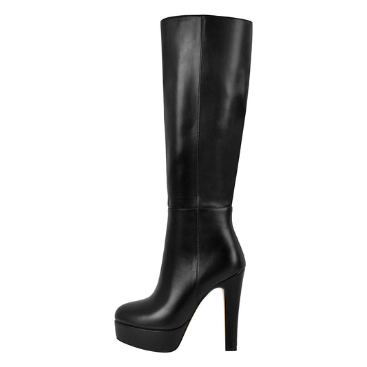 Onlymaker Platform Knee High Boots - Stylish and Comfortable - Onlymaker Recommended