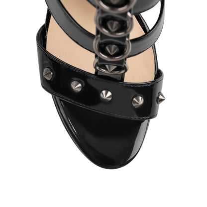 Pointed Toe Buckle Strap Stiletto Platform Sandals - Onlymaker Great Value