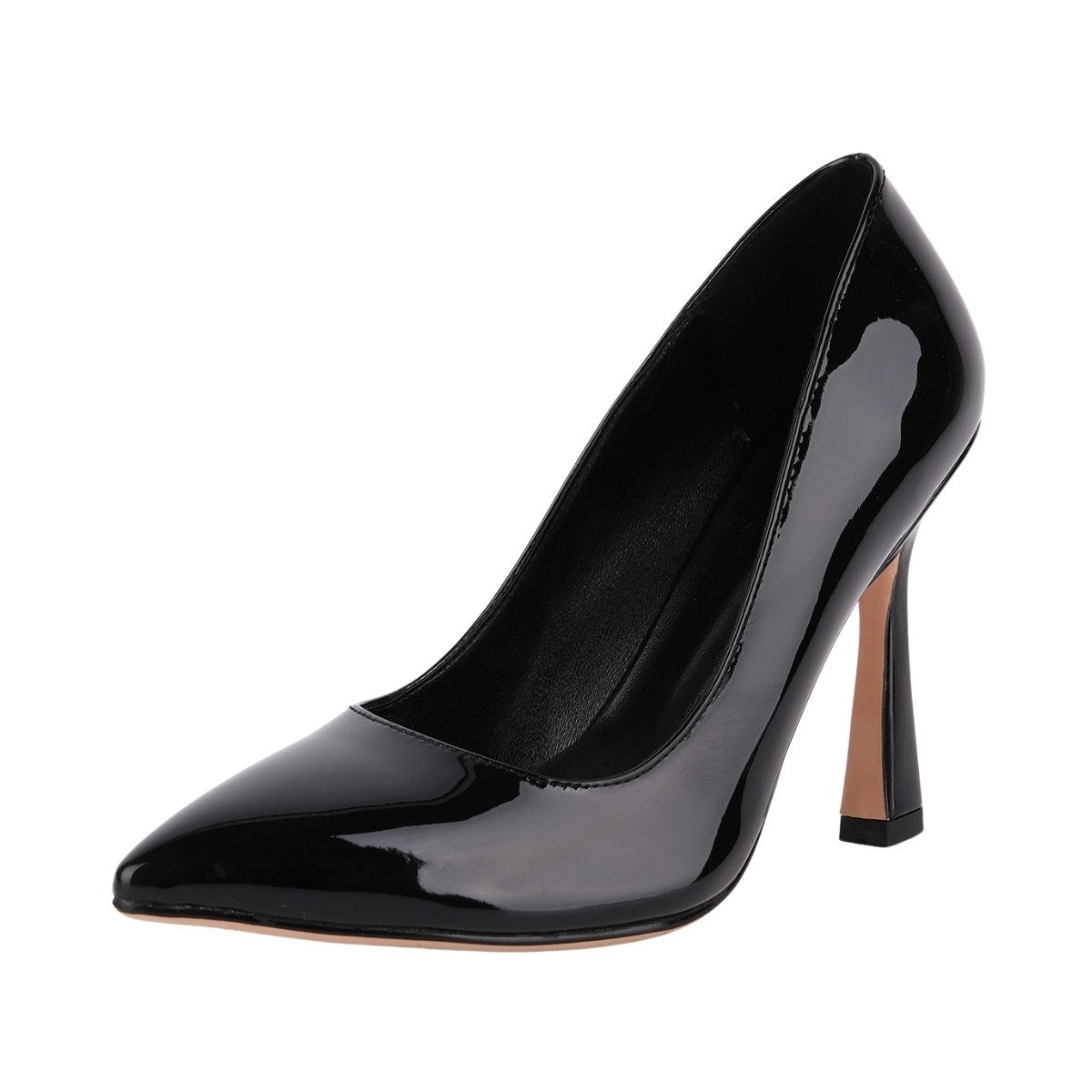 Pointed Toe Patent Leather High Heels - Onlymaker Special Offer