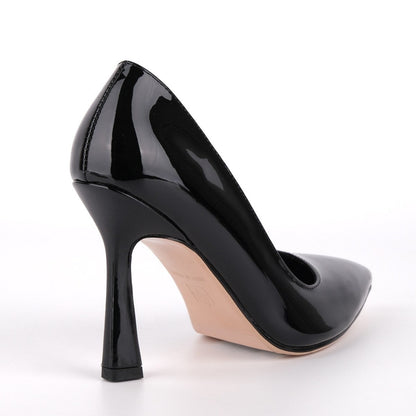 Pointed Toe Patent Leather High Heels - Onlymaker Special Offer