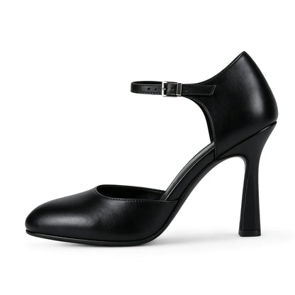 Pointed Toe Buckle Strap Stiletto Pumps - Onlymaker Best Seller