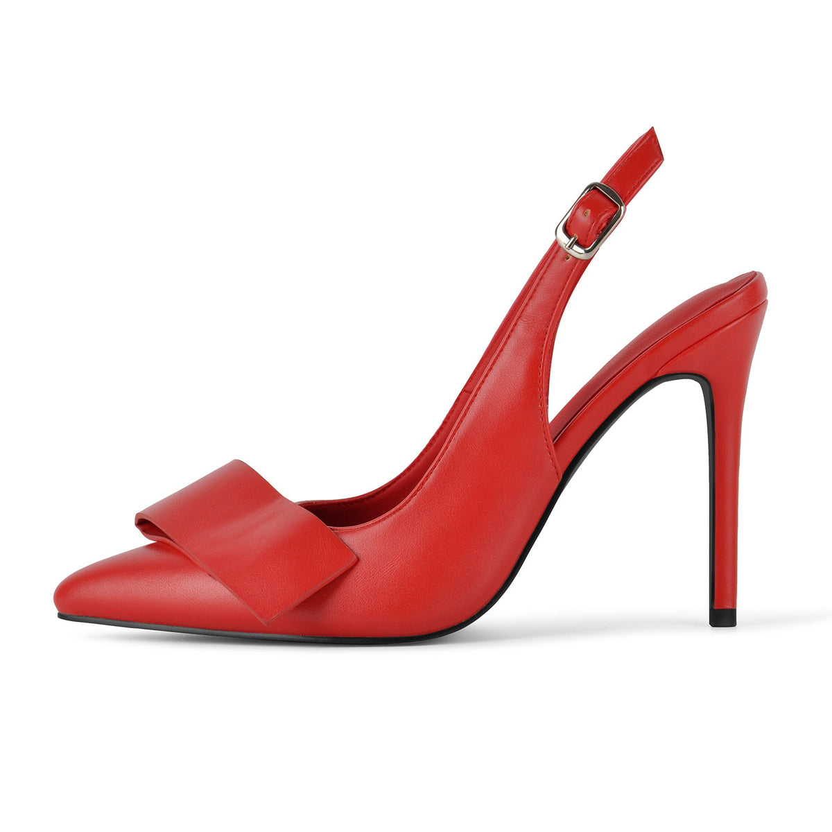 Pointed Toe Slingback Stiletto High Heels - Onlymaker New
