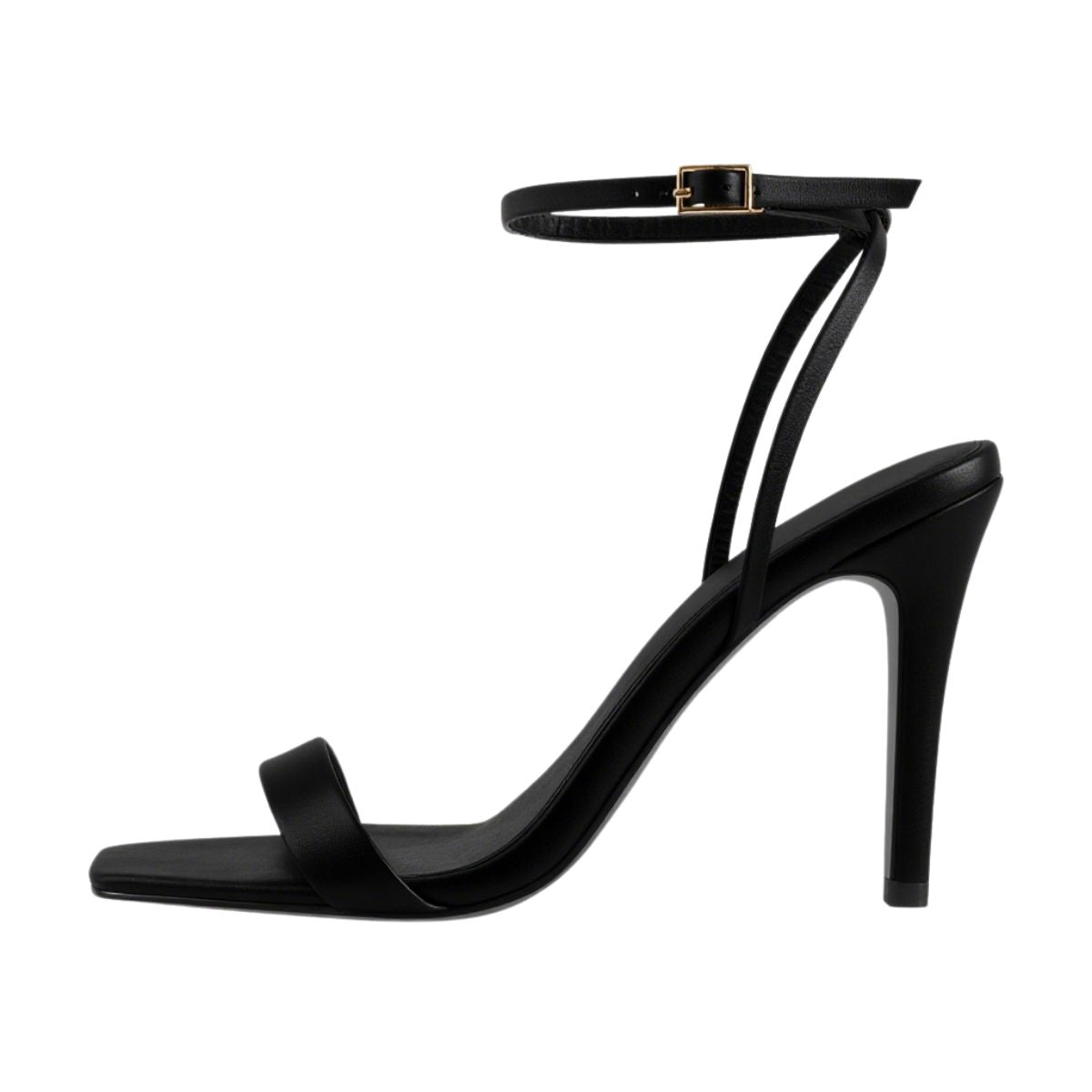 Square Toe Ankle Strap Stiletto Sandals - Onlymaker Best Price