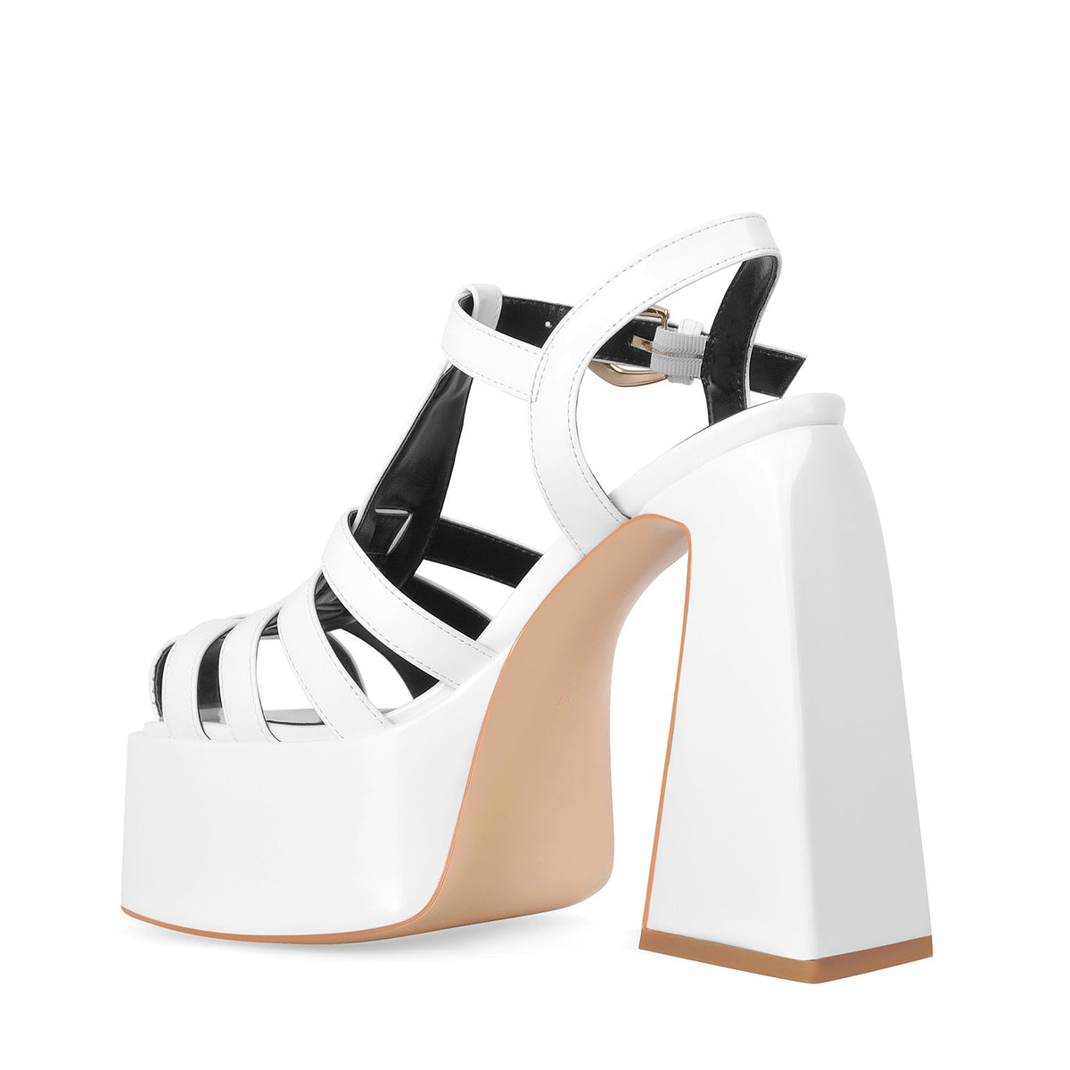 Platform Chunky High Heels Buckle Sandals - Onlymaker Smart Buy