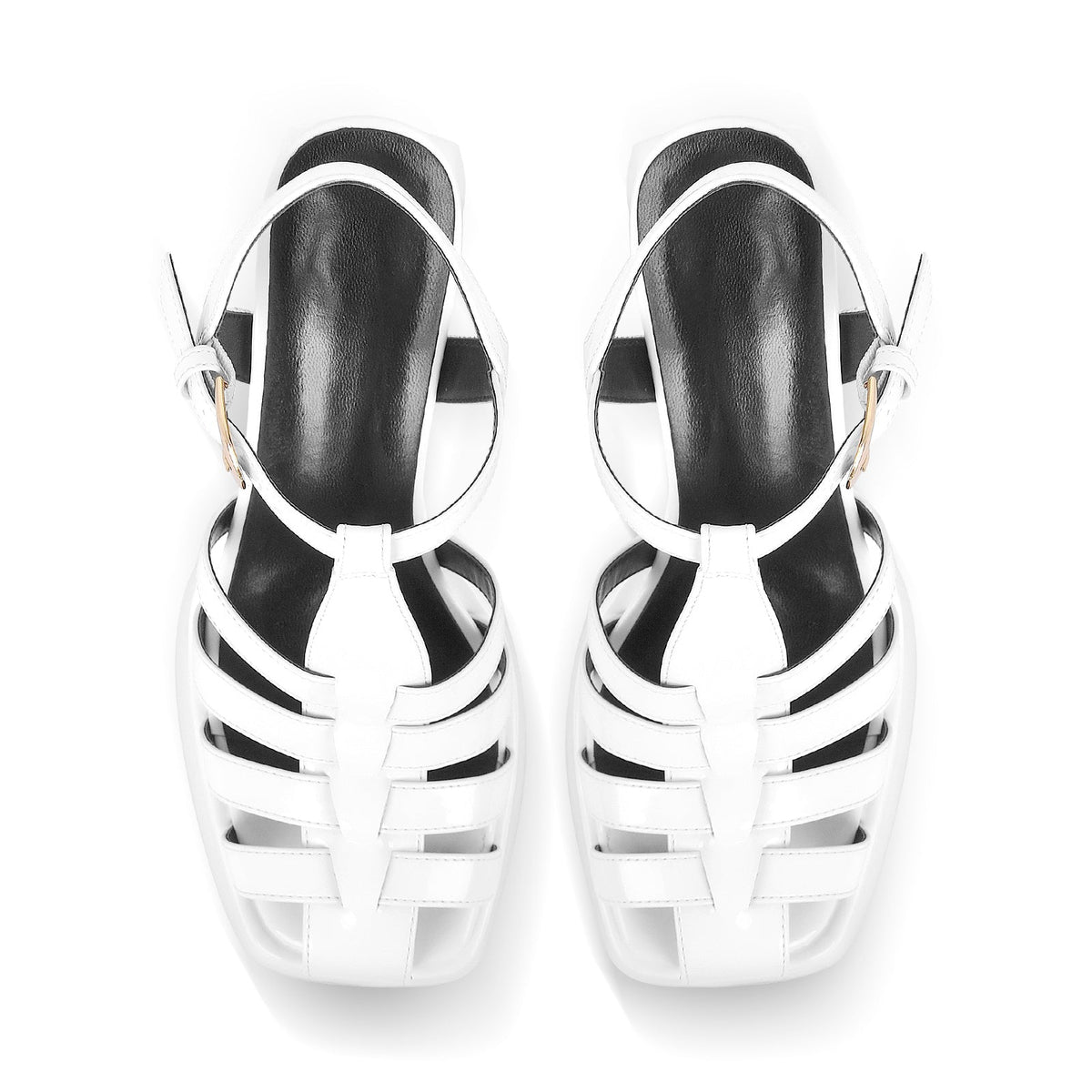 Platform Chunky High Heels Buckle Sandals - Onlymaker Smart Buy