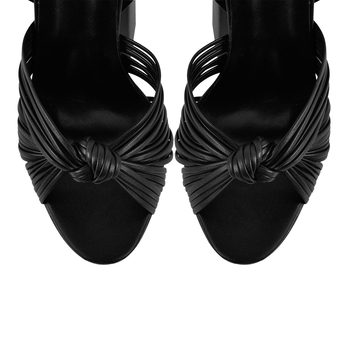Platform Buckle Strap Chunky Heel Sandals - Onlymaker Value