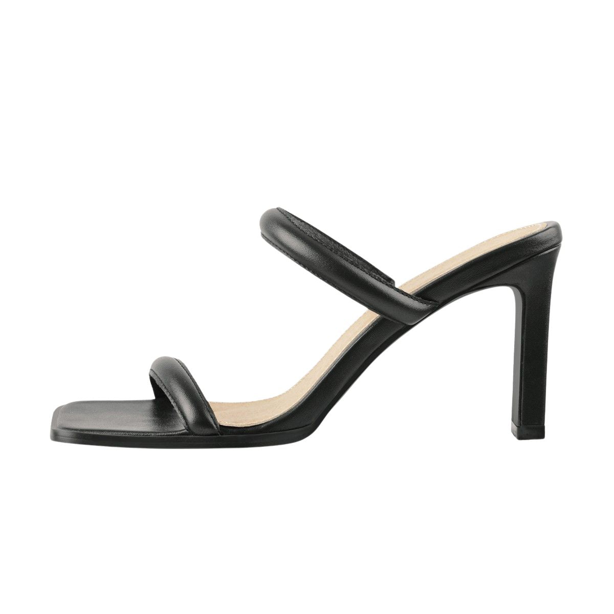 Square Toe Slip On Sandals Mules - Onlymaker Recommended