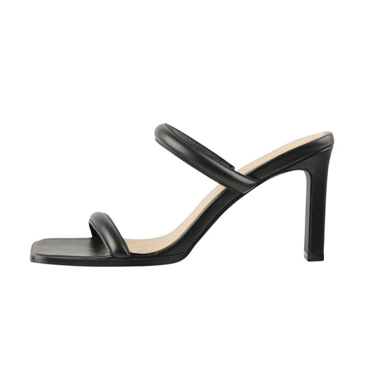 Square Toe Slip On Sandals Mules - Onlymaker Recommended