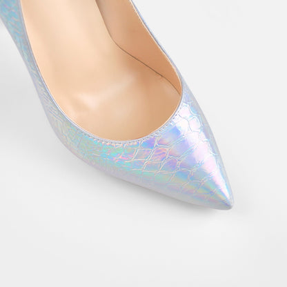 Colorful Pointed Toe Stone High Heels Stiletto Pumps - Onlymaker Top Pick