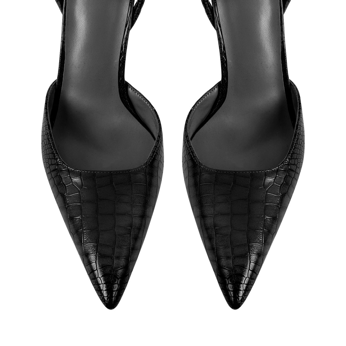 Pointed Toe Stiletto Ankle Strap Pumps - Onlymaker Latest