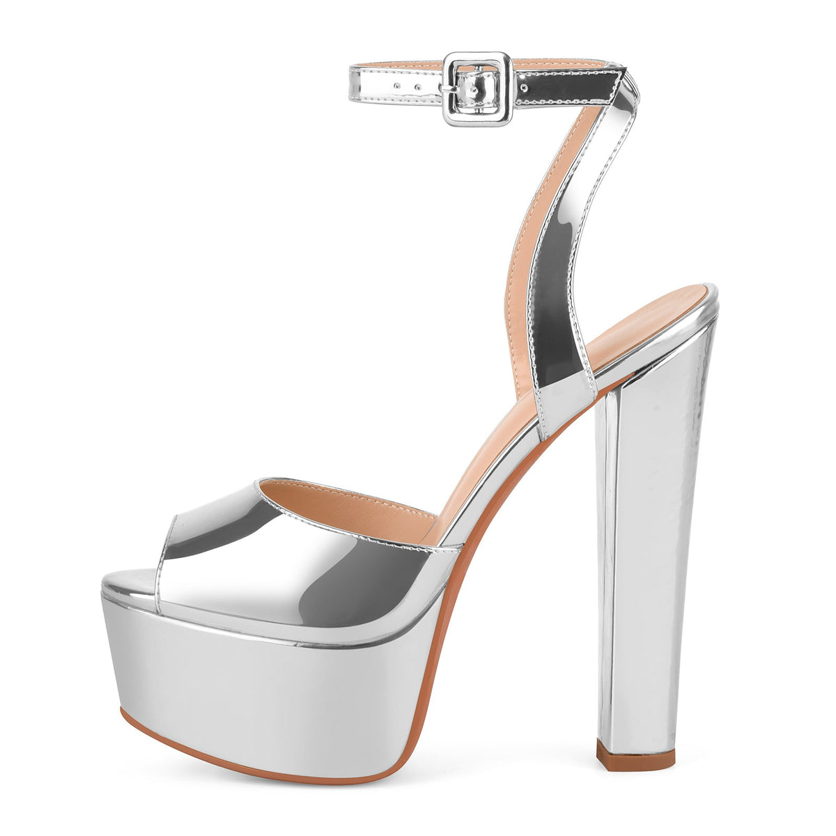 Platform Ankle Strap Chunky Heel Sandals - Onlymaker Customer Favorite