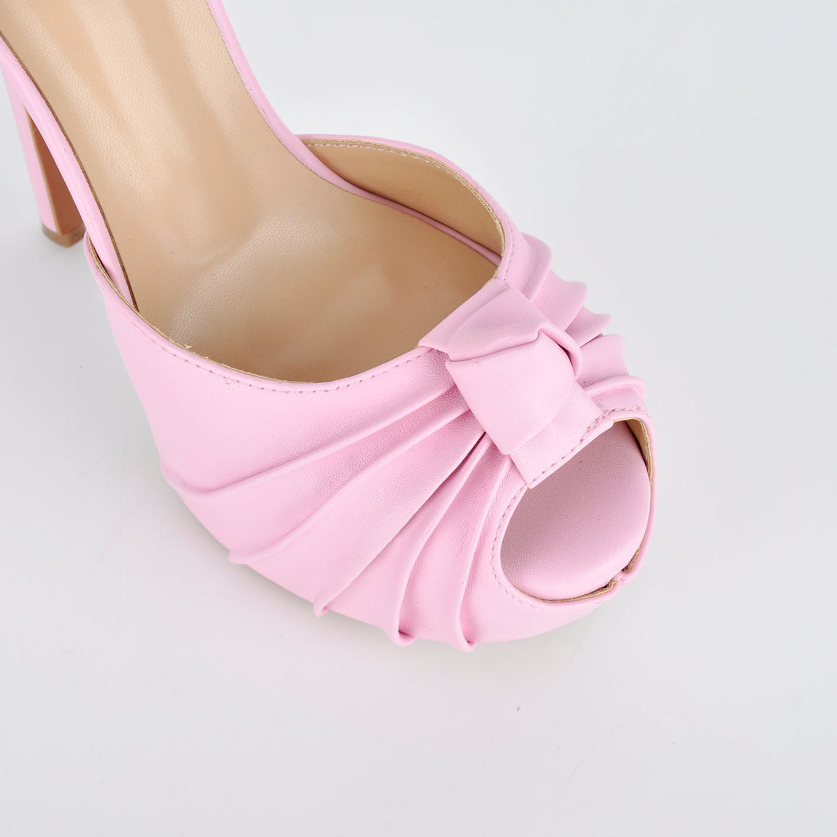 Peep Toe Platform Ankle Strap Stiletto Sandals - Onlymaker Best Price