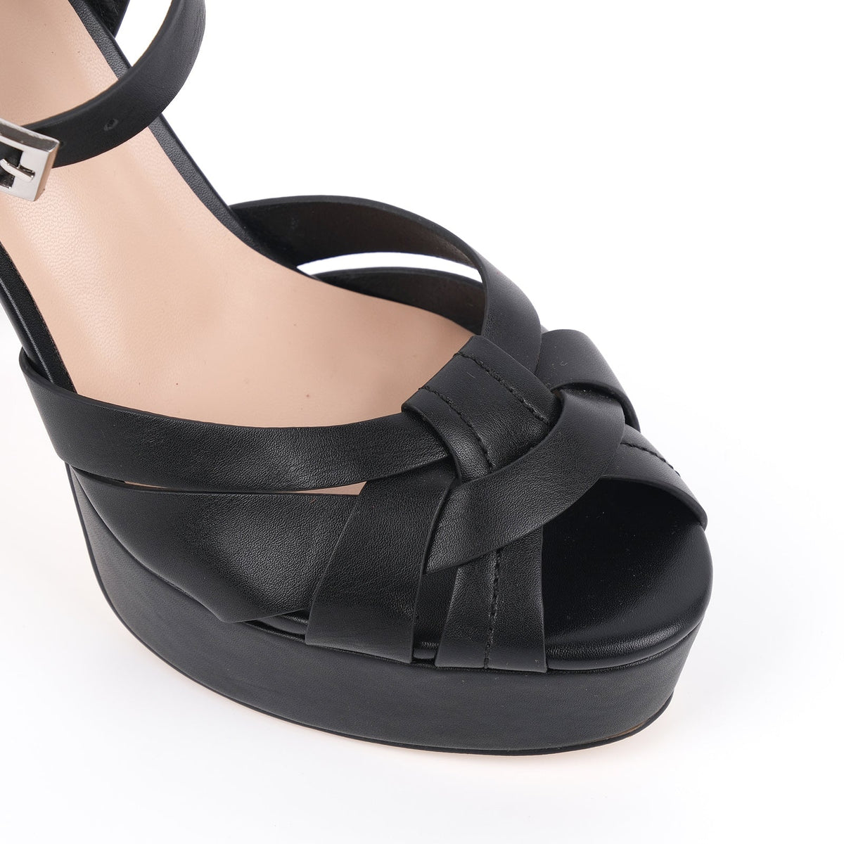 Platform Buckle Strap Stiletto Sandals - Onlymaker Popular