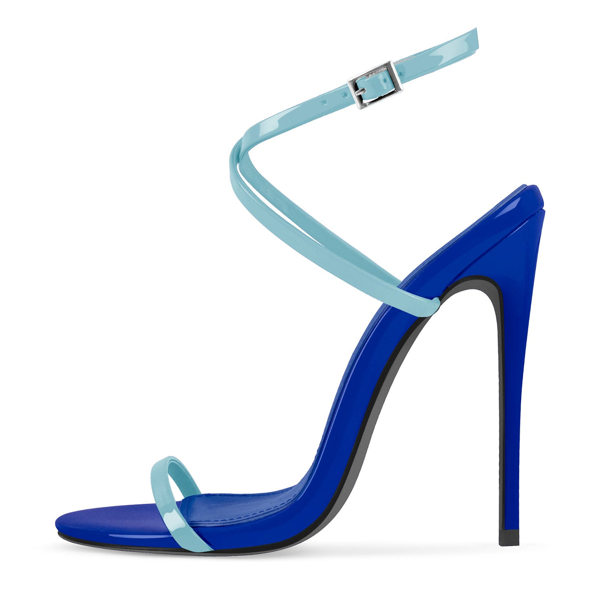 Round Toe Criss Cross Straps Sandals - Onlymaker Recommended