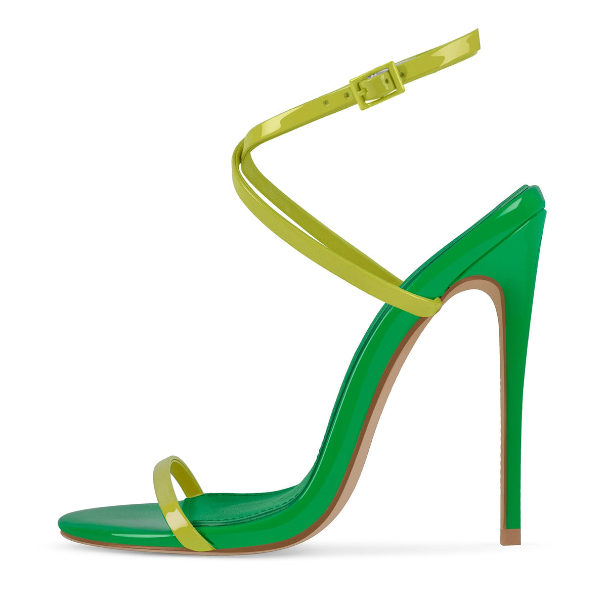 Round Toe Criss Cross Straps Sandals - Onlymaker Recommended