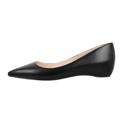 Onlymaker Matt Leather Formal Flat - Onlymaker Popular