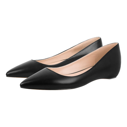 Onlymaker Matt Leather Formal Flat - Onlymaker Popular