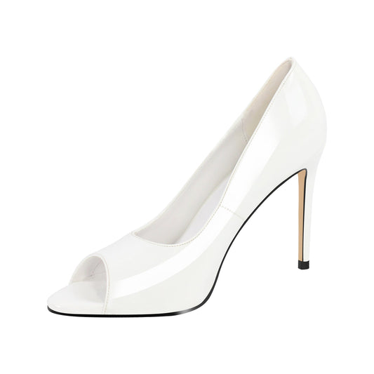 Peep Toe Classic High Heels - Onlymaker Deals