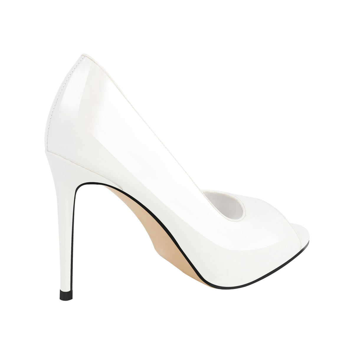 Peep Toe Classic High Heels - Onlymaker Deals