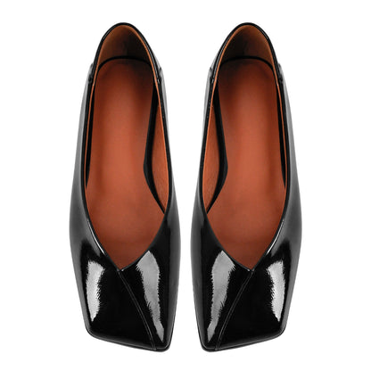 Square Toe Slip-on Flats - Onlymaker Trending